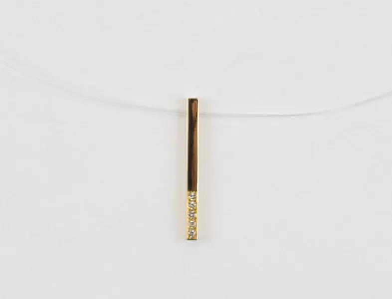 Pendentif 5 diamants