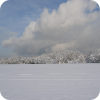 snowy fields by Confignon